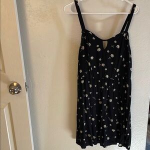 Black Floral Sundress